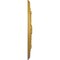 Ekena Millwork Flower Ceiling Medallion (Fits Canopies up to 3 7/8"), Hand-Painted Iridescent Gold, 27"OD x 1 1/8"P CM27FLIGS - alternate 3